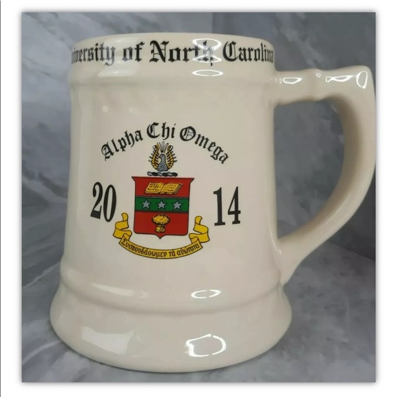 UNC 2014 Alpha Chi Omega Giant Mug - Picture 1 of 6